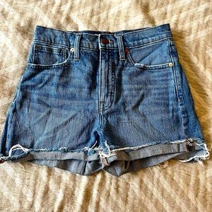 Madewell size 25 denim shorts